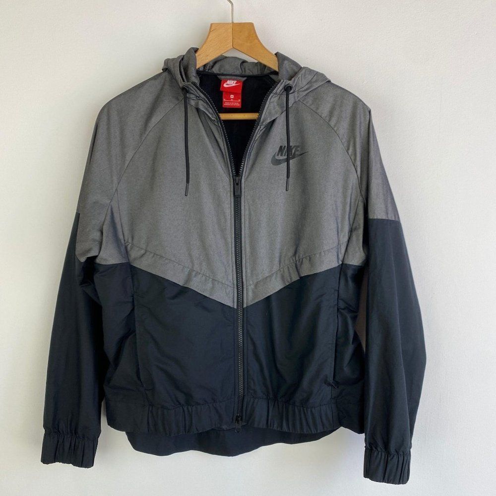 NIKE Two Tone Zip Track Hoodie